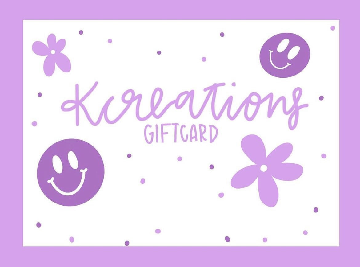 K Creations Gift Card