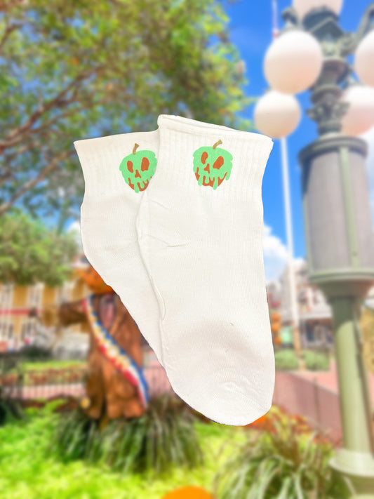 Poison Apple Socks 🍎☠️