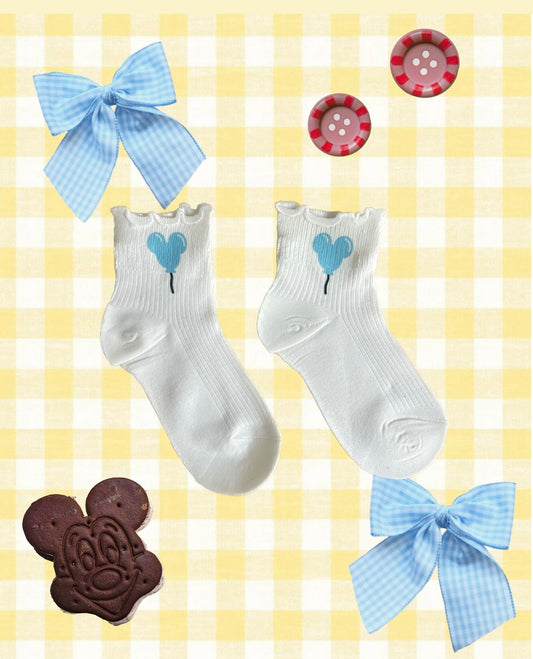 mouse balloon socks!!